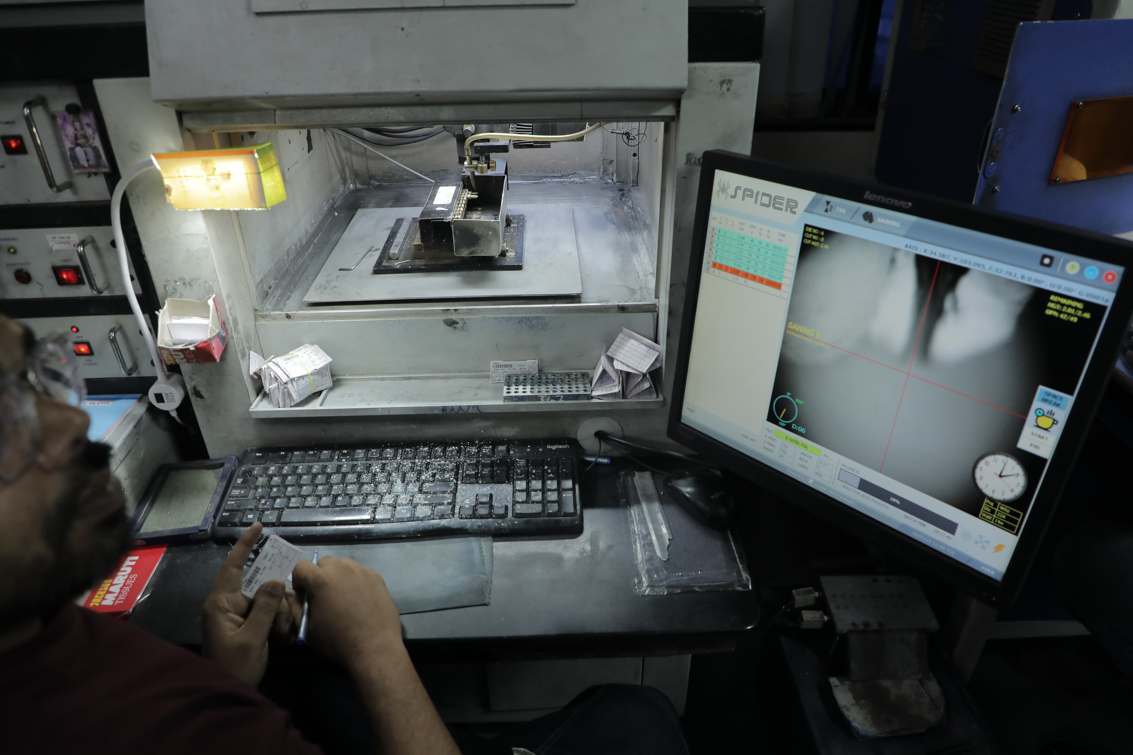 LASER SAWING / CLEAVING